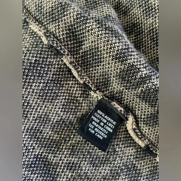 moon & madison open cardigan leopard print - Picture 4 of 7